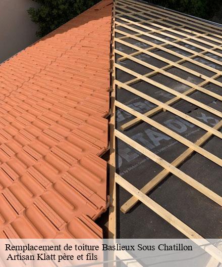 Remplacement de toiture  baslieux-sous-chatillon-51700  Artisan Klatt père et fils