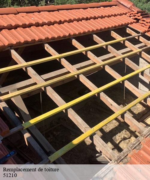 Remplacement de toiture  corfelix-51210 les toitures bottier