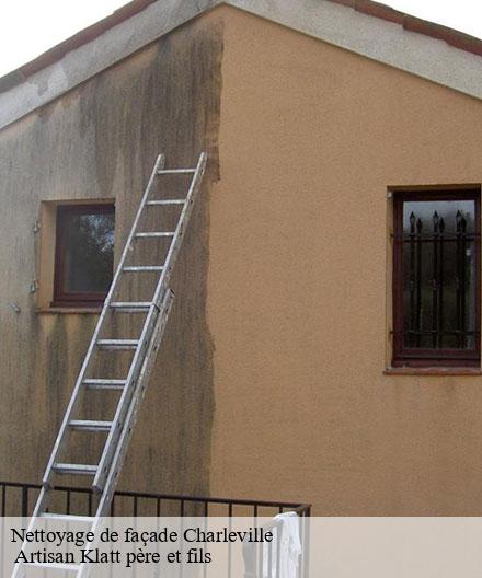 Nettoyage de façade  charleville-51120  Artisan Klatt père et fils