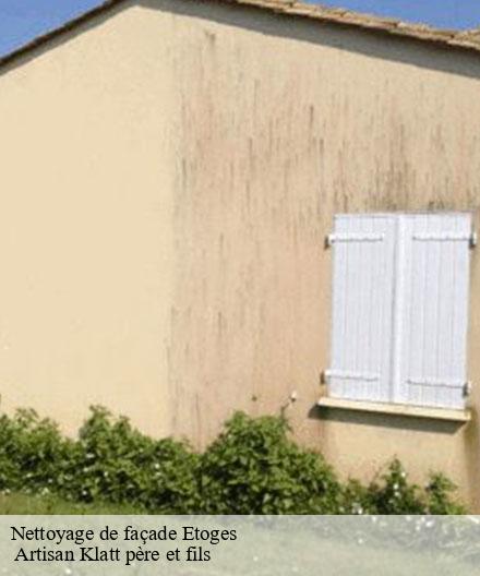 Nettoyage de façade  etoges-51270  Artisan Klatt père et fils