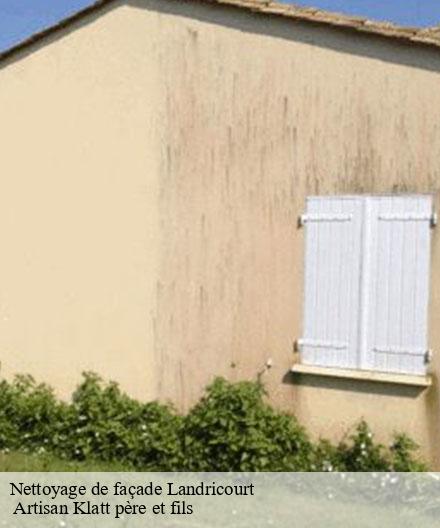 Nettoyage de façade  landricourt-51290  Artisan Klatt père et fils