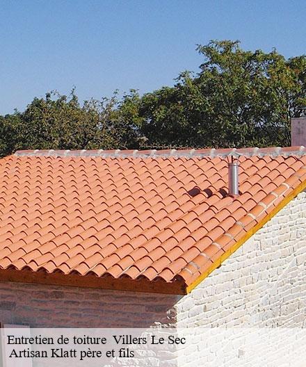 Entretien de toiture   villers-le-sec-51250  Artisan Klatt père et fils