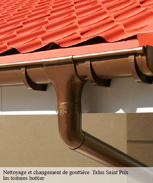 Nettoyage et changement de gouttière   talus-saint-prix-51270 les toitures bottier