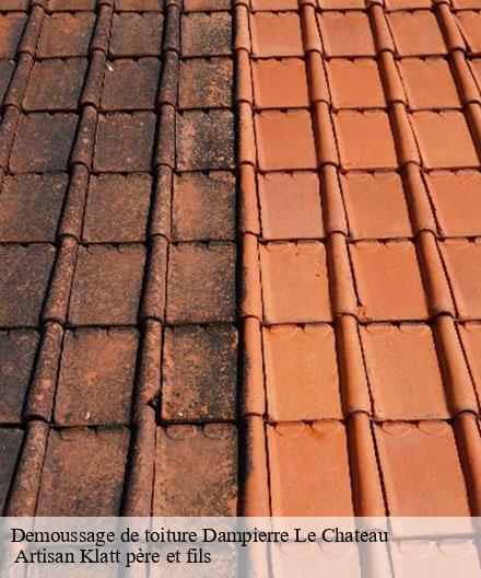 Demoussage de toiture  dampierre-le-chateau-51330  Artisan Klatt père et fils
