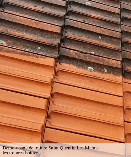 Demoussage de toiture  saint-quentin-les-marais-51300 les toitures bottier