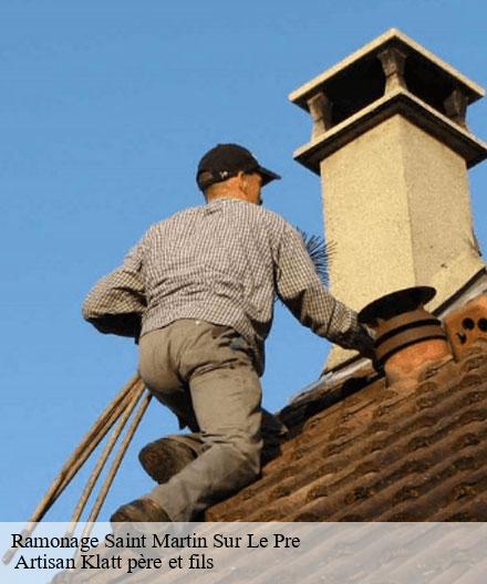 Ramonage  saint-martin-sur-le-pre-51520  Artisan Klatt père et fils