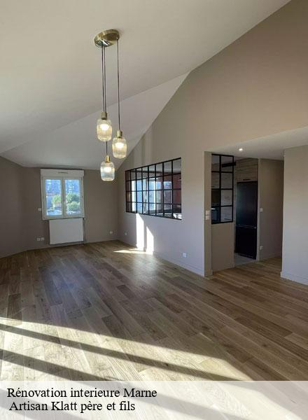 Rénovation interieure 51 Marne   Artisan Klatt père et fils