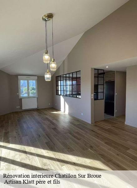 Rénovation interieure  chatillon-sur-broue-51290  Artisan Klatt père et fils