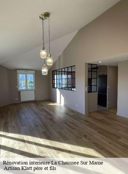 Rénovation interieure  la-chaussee-sur-marne-51240  Artisan Klatt père et fils