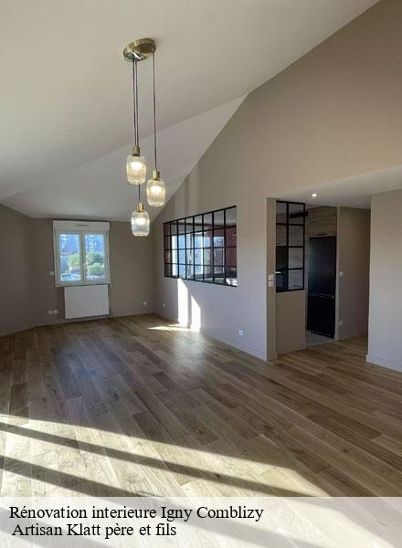 Rénovation interieure  igny-comblizy-51700  Artisan Klatt père et fils