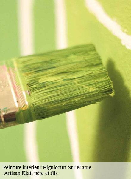 Peinture intérieur  bignicourt-sur-marne-51300  Artisan Klatt père et fils